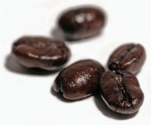 新鲜咖啡豆图片